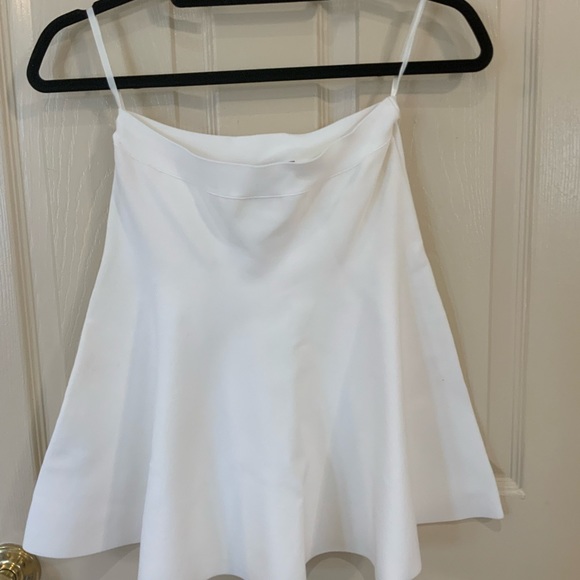 BCBG Ivory Flirt Skirt - Picture 3 of 3